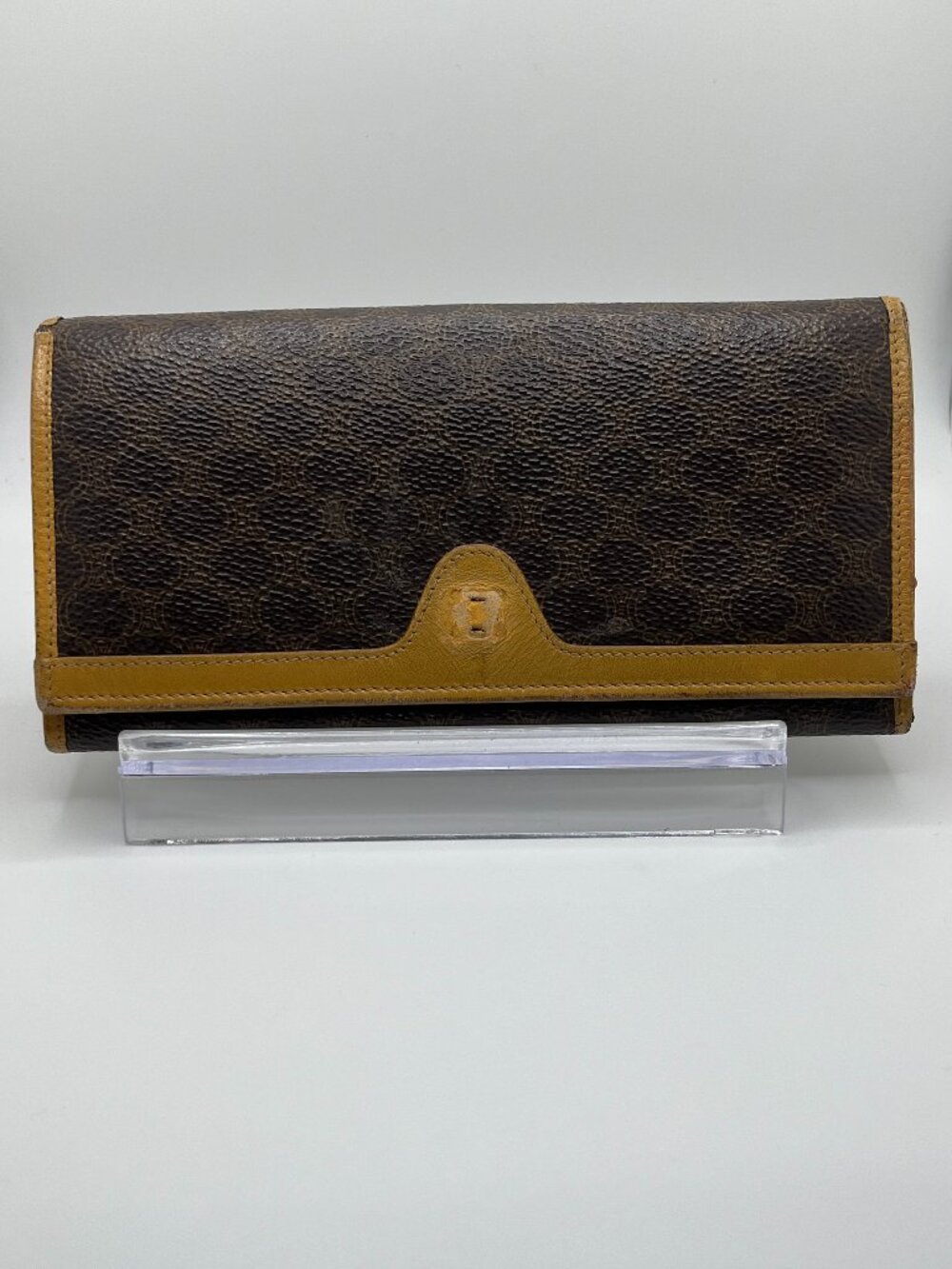 PROJECT Celine Brown Macadam Long Wallet